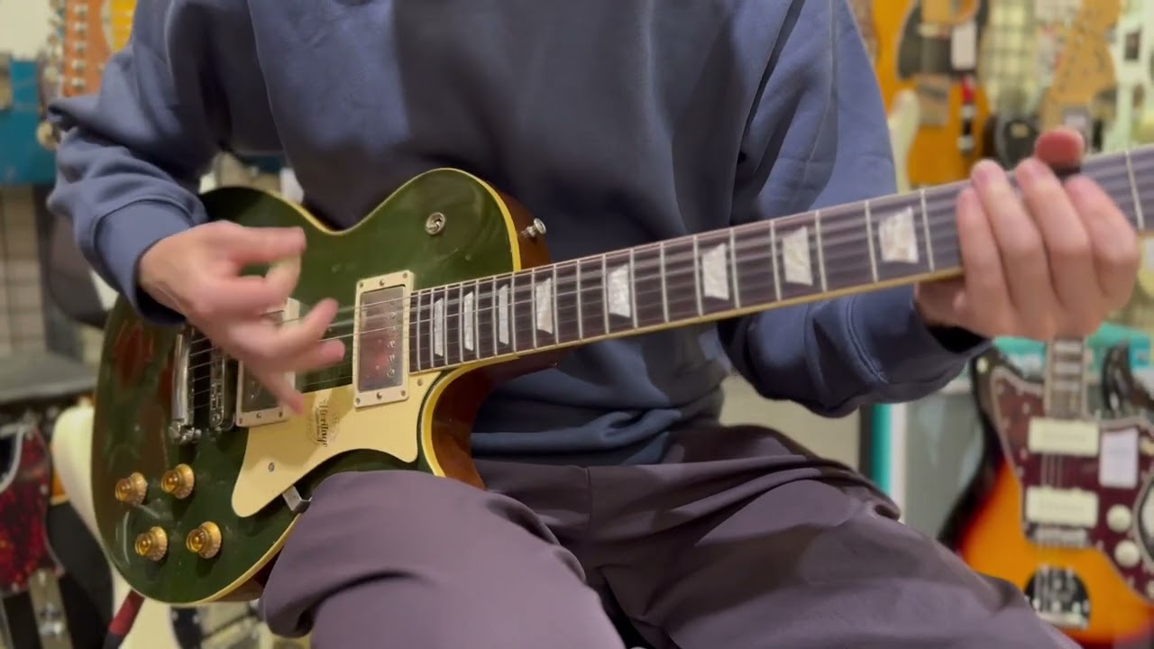 Heritage Custom shop H-150 Artisan Aged Cadillac Green Demo
