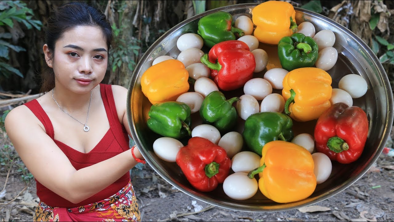 Yummy cooking egg with Pepper recipe - Cooking skill