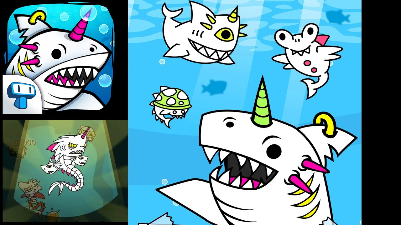 Shark Evolution: Unlock all Sharks and Holy Shark