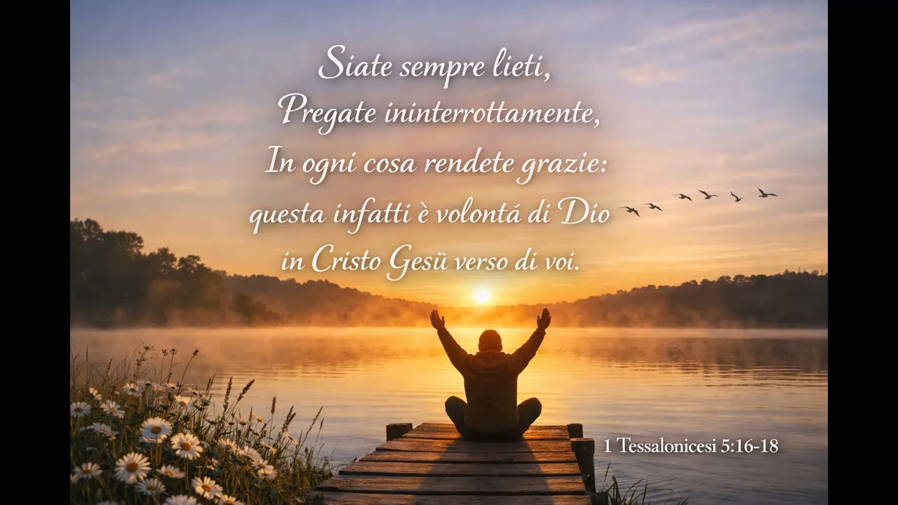 Pregate senza posa