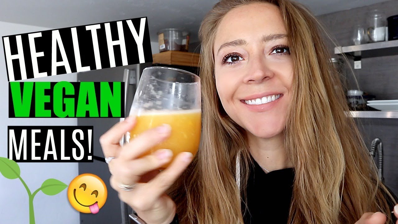 WHAT I ATE TODAY 😋 HEALTHY VEGAN MEALS  🌱