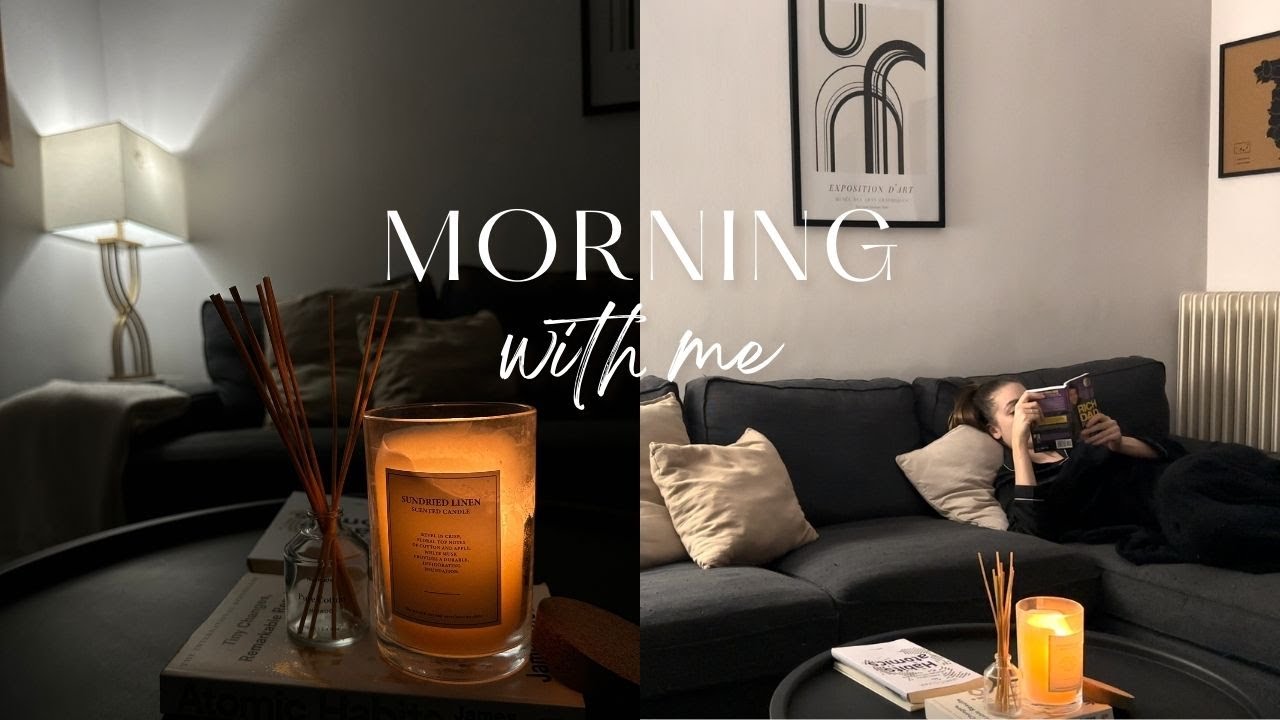 MORNING with me - waking up at 5:55 AM
