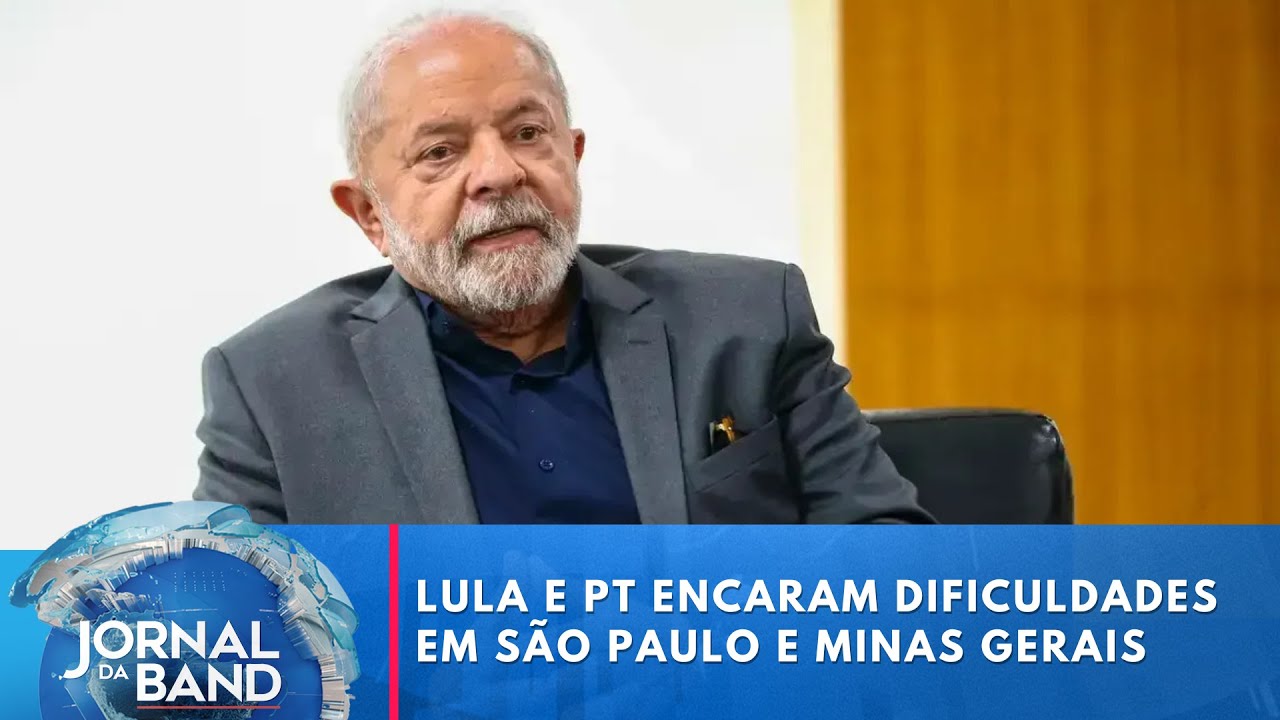 Lula e PT têm desafios nas eleições em São Paulo e Minas | Jornal da Band