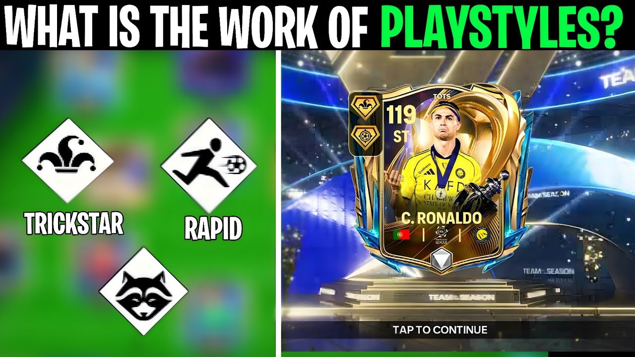 КАК РАБОТАЮТ СТИЛИ ИГРЫ В FC MOBILE #fcmobile #easportsfcmobile