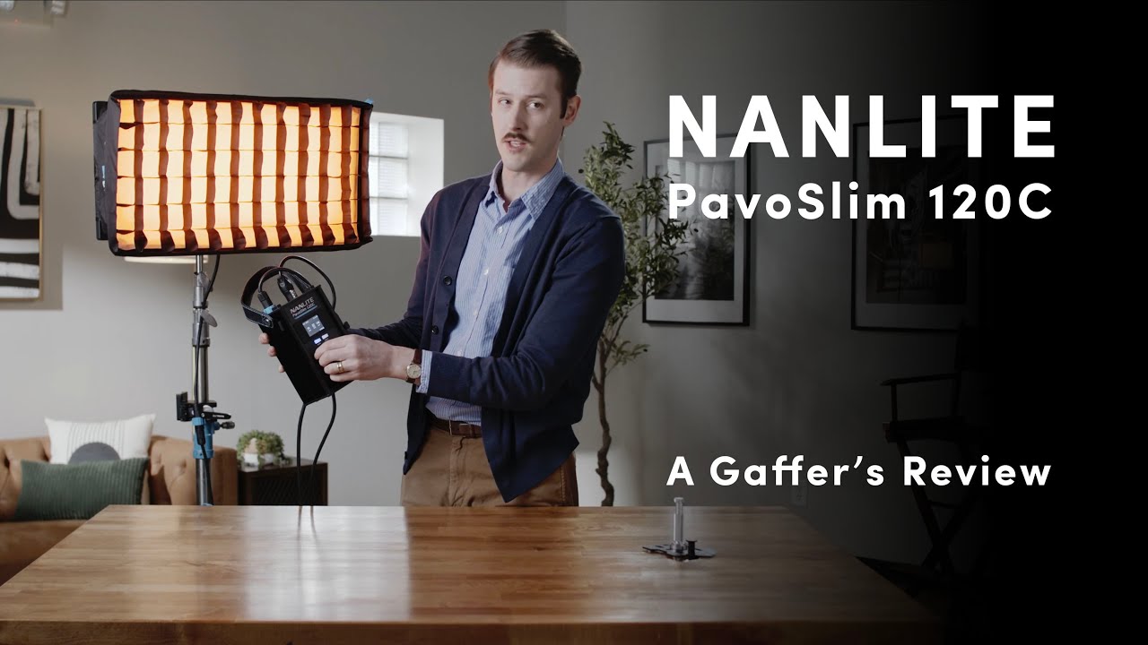 Распаковка и обзор Nanlite PavoSlim 120c