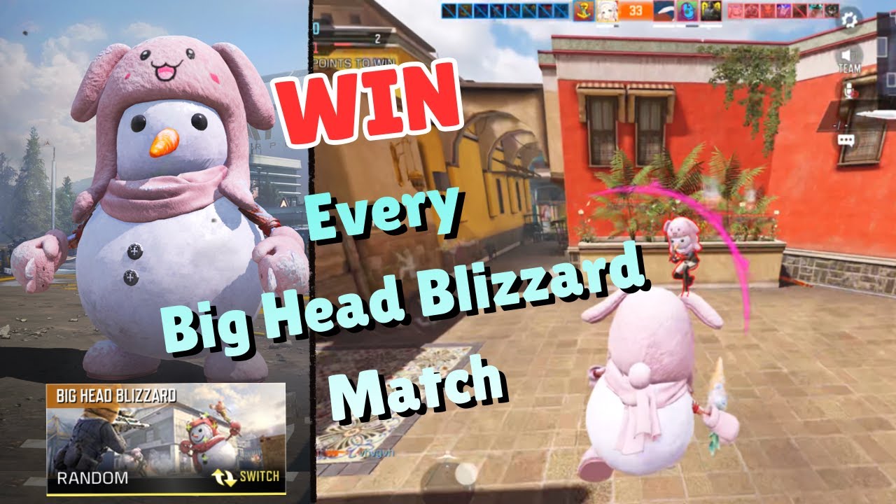 Как ВЫИГРАТЬ все матчи BIG HEAD BLIZZARD на турнире CODM | Профессиональные советы и хитрости для...