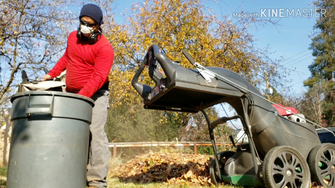 BILLY GOAT LEAF VACUUM EN ESPAÑOL ASPIRADORA DE HOJAS