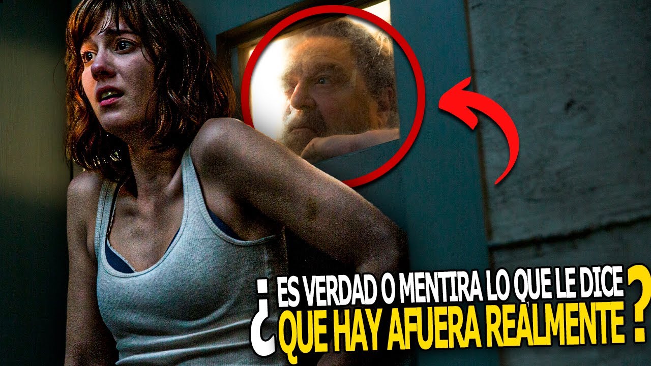 DESPIERTA EN UN BUNKER CON UN EXTRANO QUE JURA QUE EL MUNDO SE ACABO (CLOVERFIELD LANE) || RESUMEN