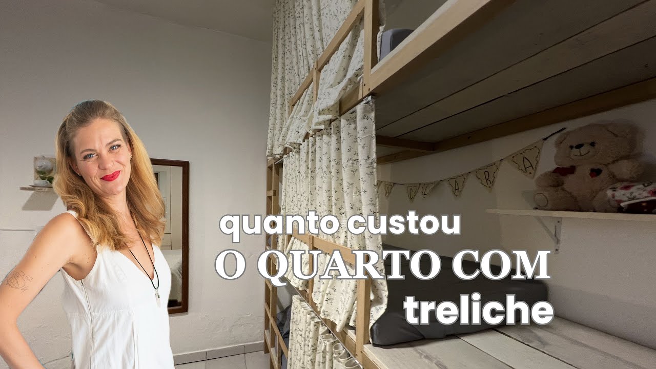 QUANTO CUSTOU o quarto com treliche que fizemos no Café com Decoração! BASTIDORES