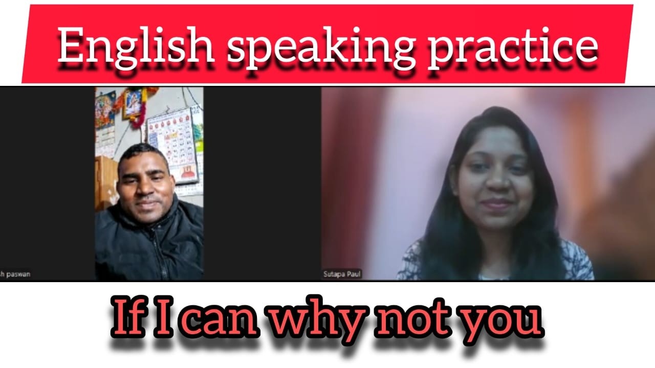 English speaking practice|| if he can speak english without coaching so why not you.