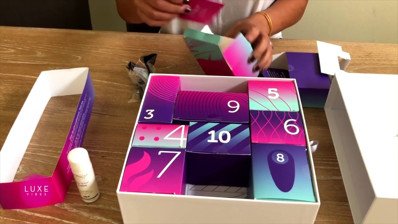 We-Vibe Discover Advent Gift Box Review and Unboxing