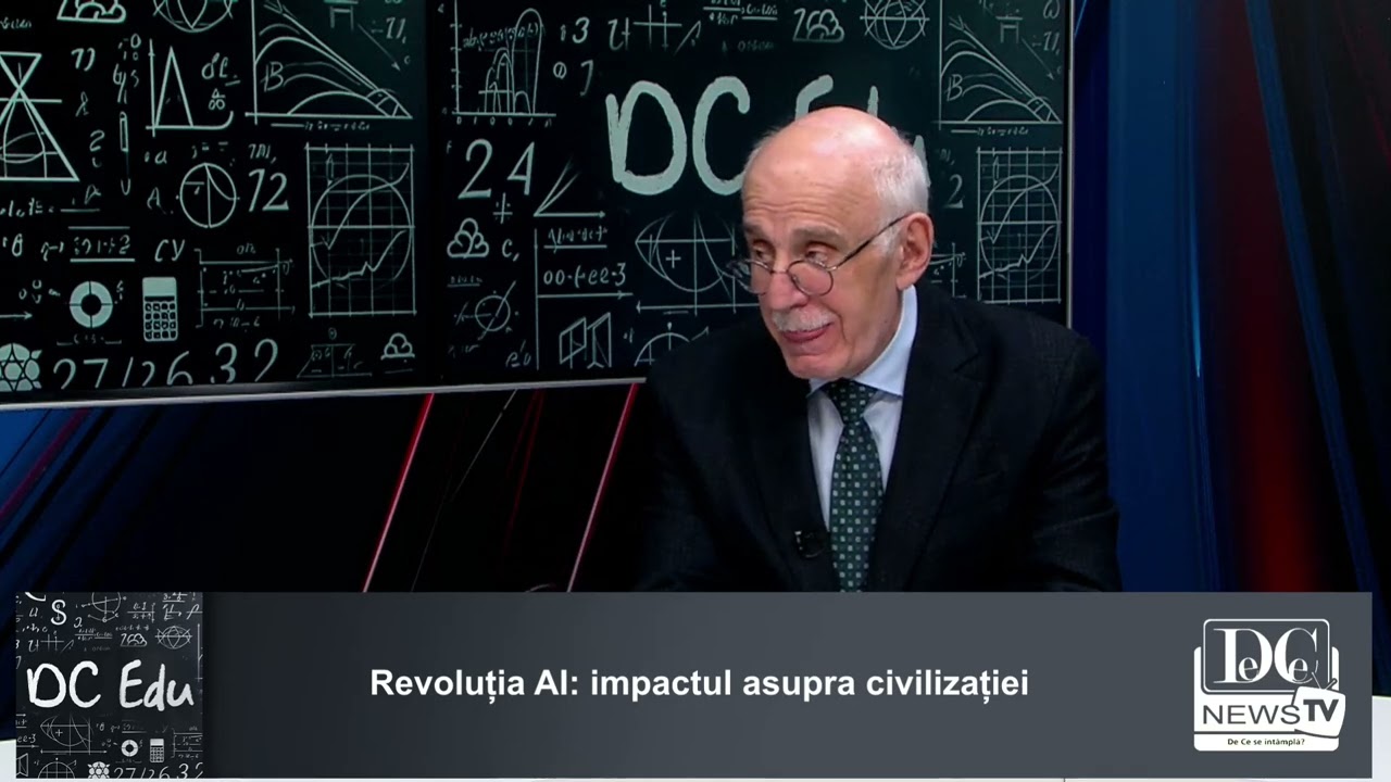 Revoluția AI și impactul asupra civilizației. Prof. univ. dr. Mircea Duțu, invitat la DC Edu