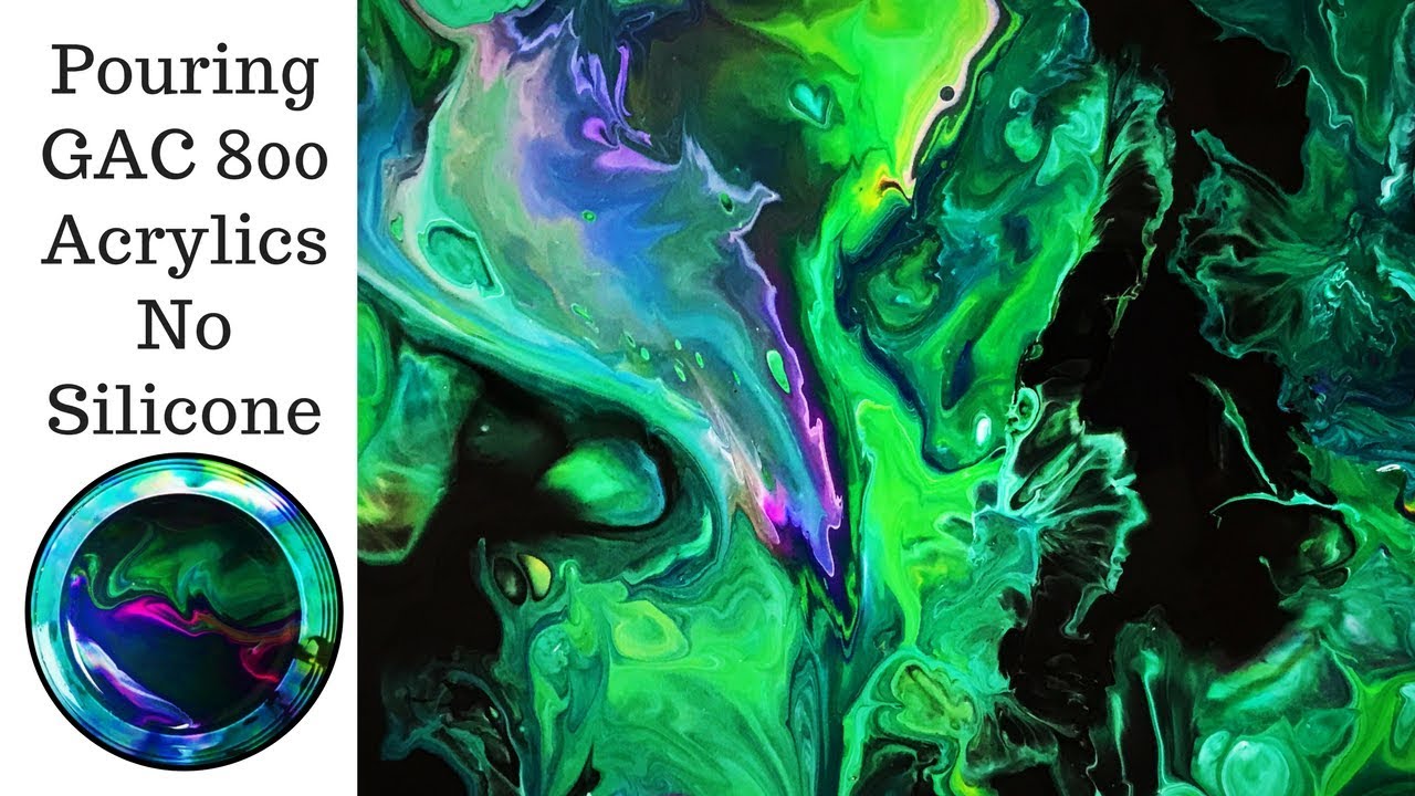 Pouring Golden Fluid Acrylics - GAC 800 - No Silicone