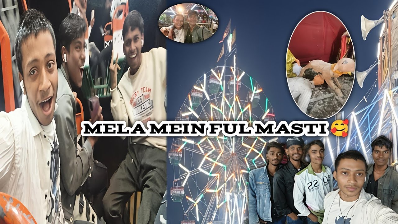 Dost ke sath Mela mein Masti 🥰||03|03|26||@Bihari.vlogs.6323 