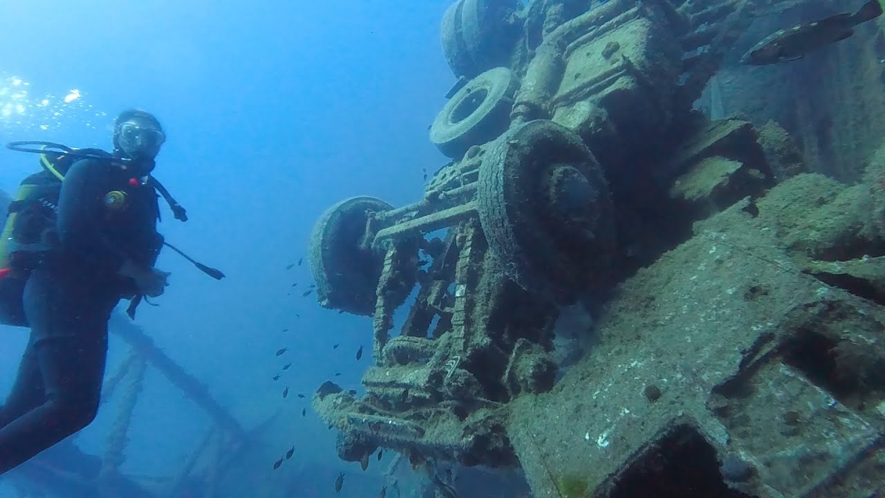 Diving Zenobia, Cyprus - Top 10 Wreck Diving in the World! - 30 minutes ASMR