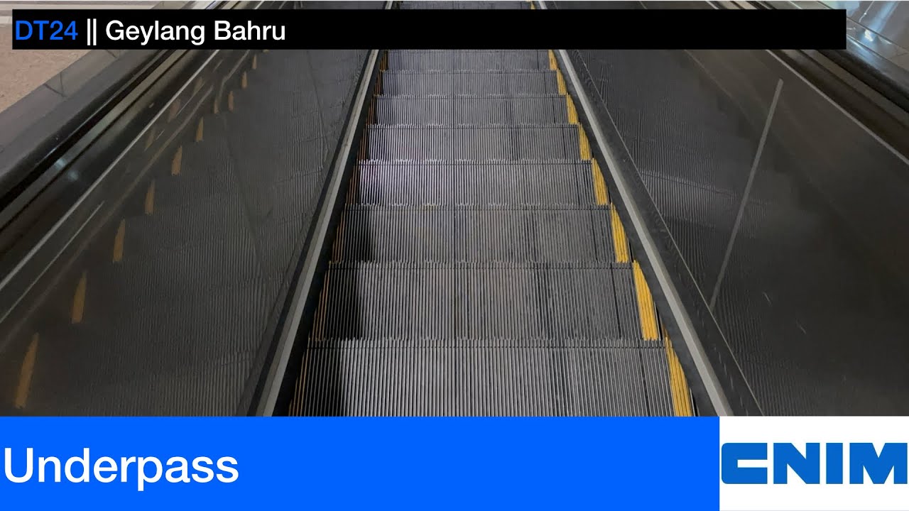 Geylang Bahru MRT Station || CNIM Escalator (Underpass)