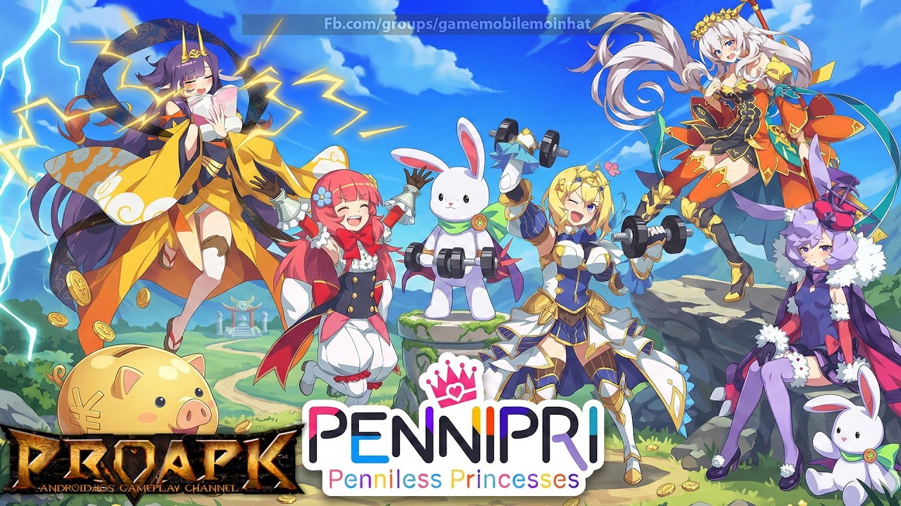 PenniPri: Penniless Princesses Gameplay Android / iOS