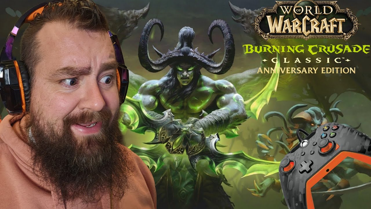 🔴Burning Crusade BM Hunter With a Controller Hellfire day 4
