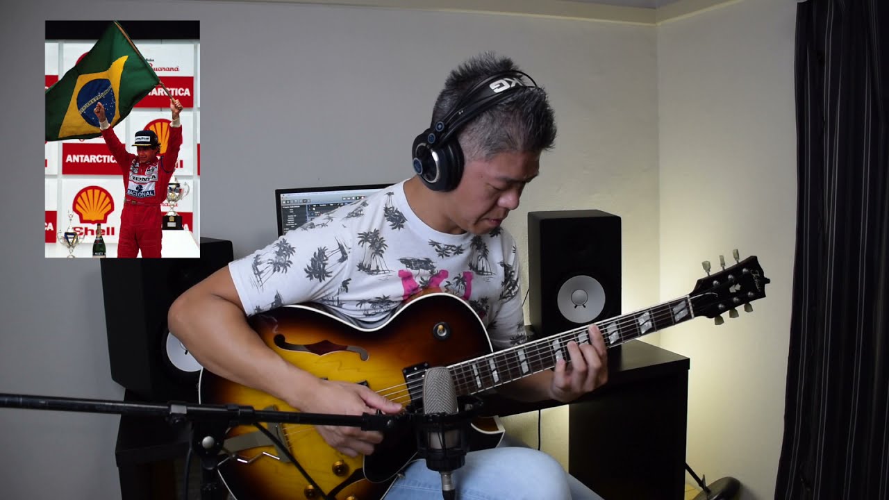 Ayrton Senna homenagem ao campe&atilde;o #Eijazz (Eiji Kondo)
