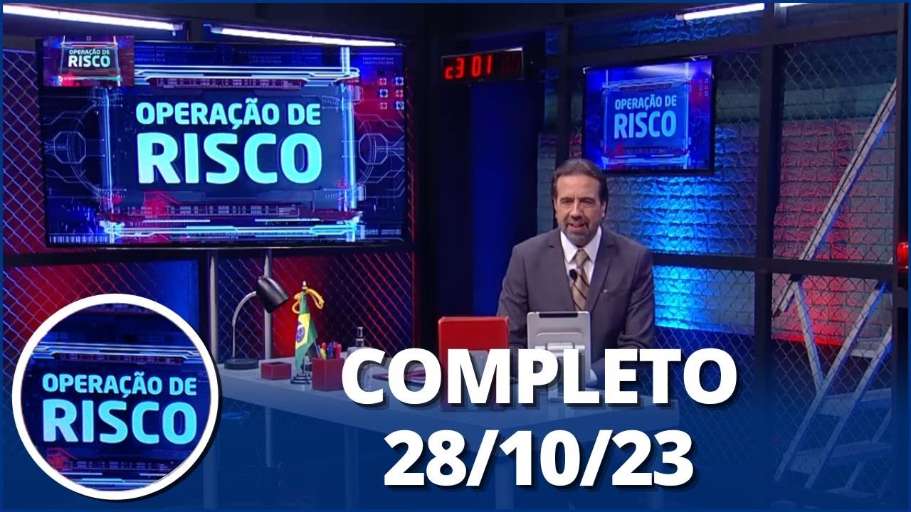 Operação de Risco: Perseguição, combate ao tráfico e mais (28/10/23) | Completo