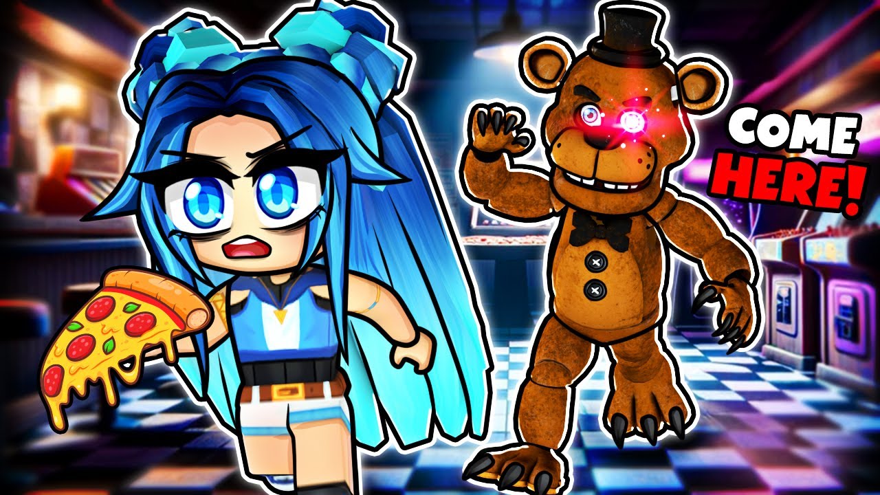 Спаситесь от ПРОКЛЯТЫХ АНИМАТРОНИКОВ в Roblox Five Nights At Freddy's!
