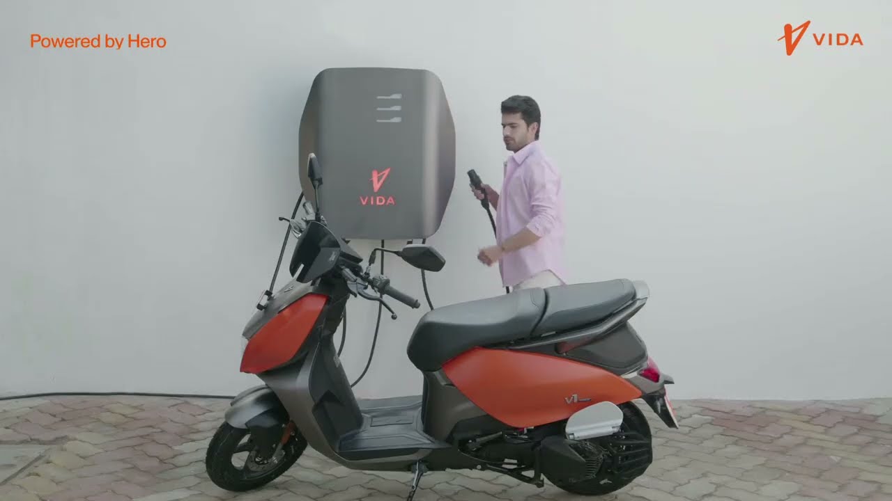 Как зарядить электросамокат VIDA V1 | Как зарядить электросамокат VIDA V1