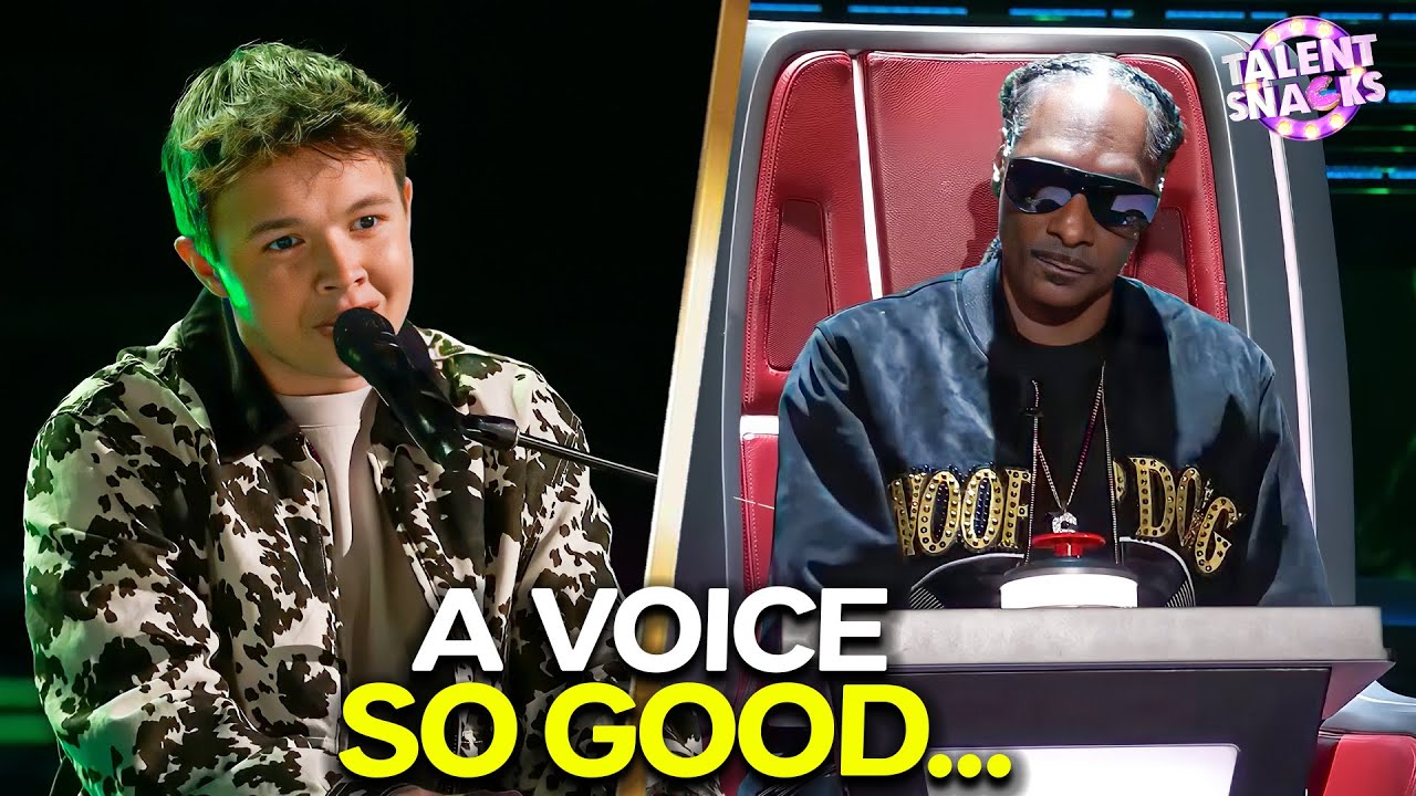 He Sang ONE Note... And Snoop Dogg Hit The Button! | The Voice