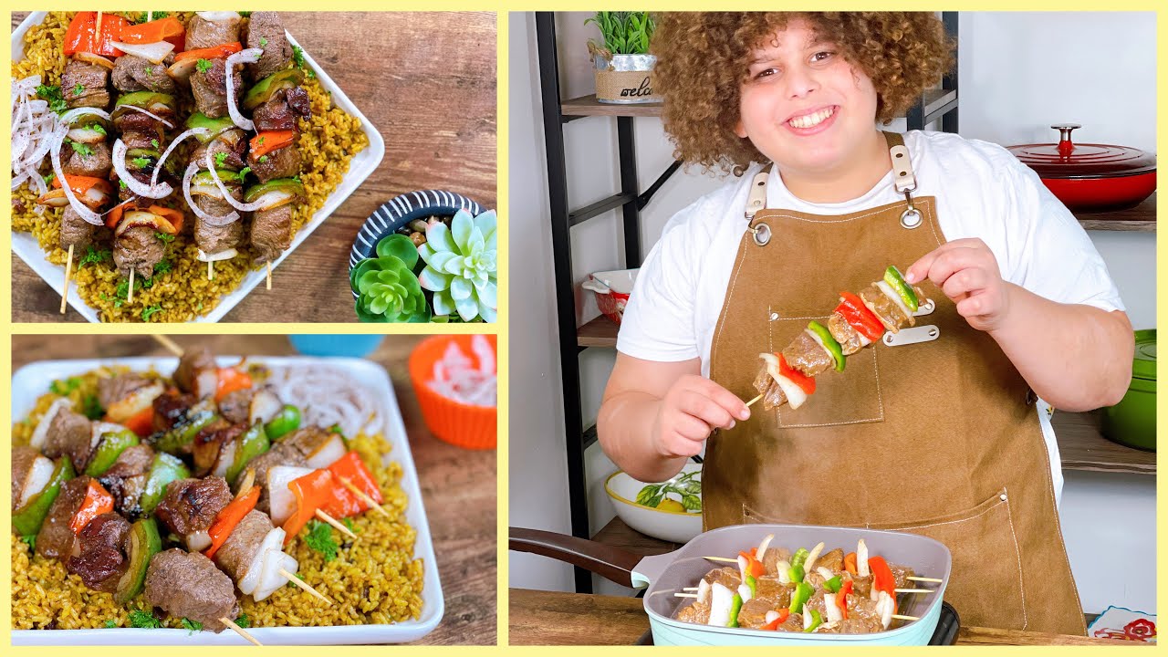 كباب مشوي  بتتبلية محصلتش مع الشيف : سيف توميتو SHISH KABOB🍢