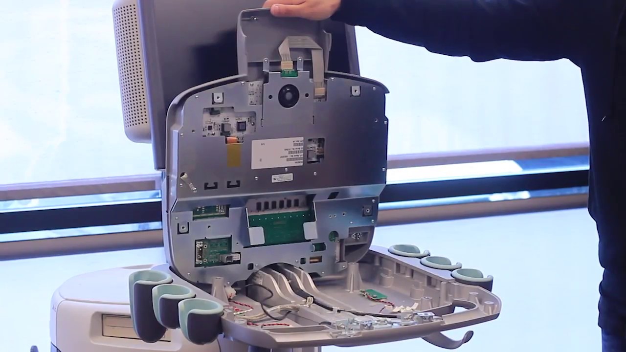Siemens/Acuson S2000/3000 - Control Panel - Removal