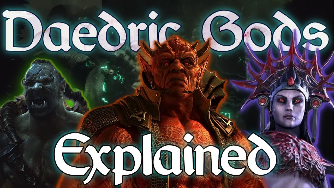 Daedric Gods and Their Real Life Inspirations (Part 1)
