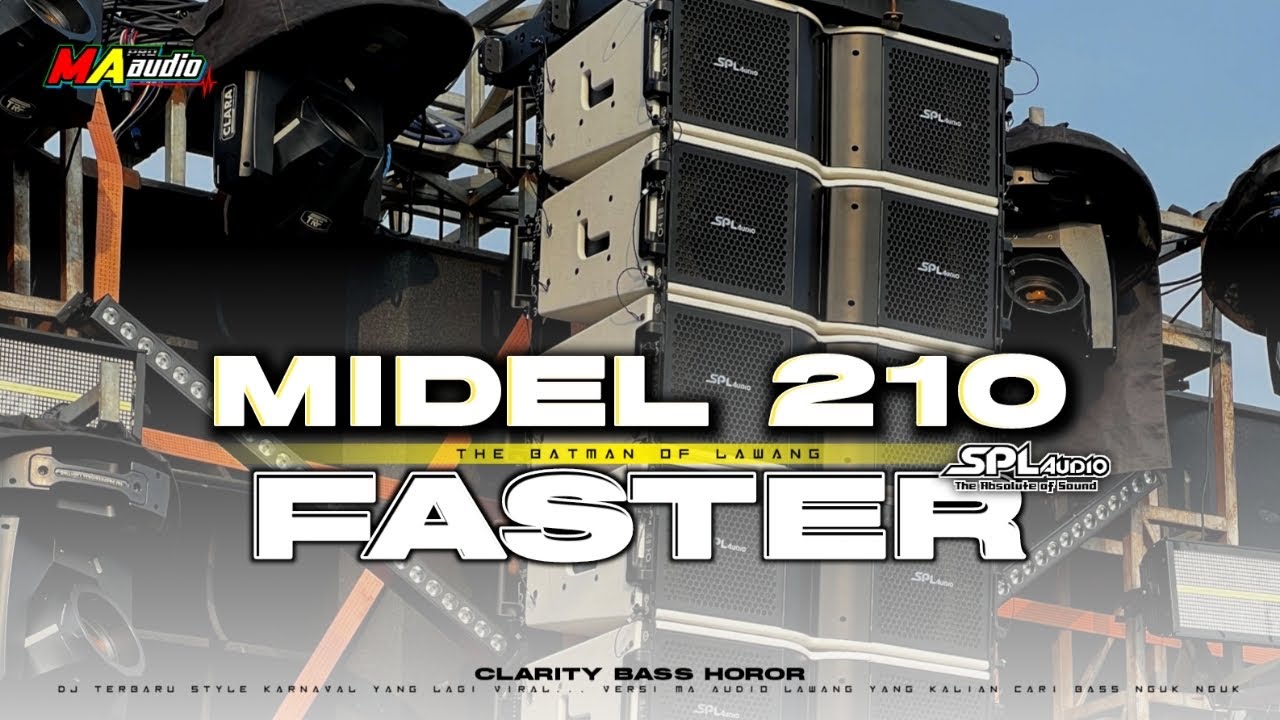 DJ MIDEL 210 SPL CLARITY || jingle ma audio bass horor viral terbaru #maaudiolawang