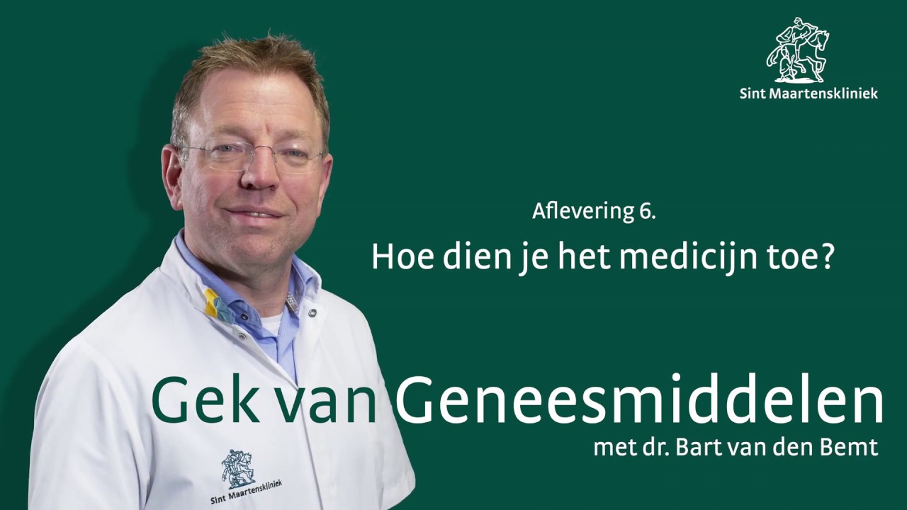 Hoe dien je het medicijn toe?