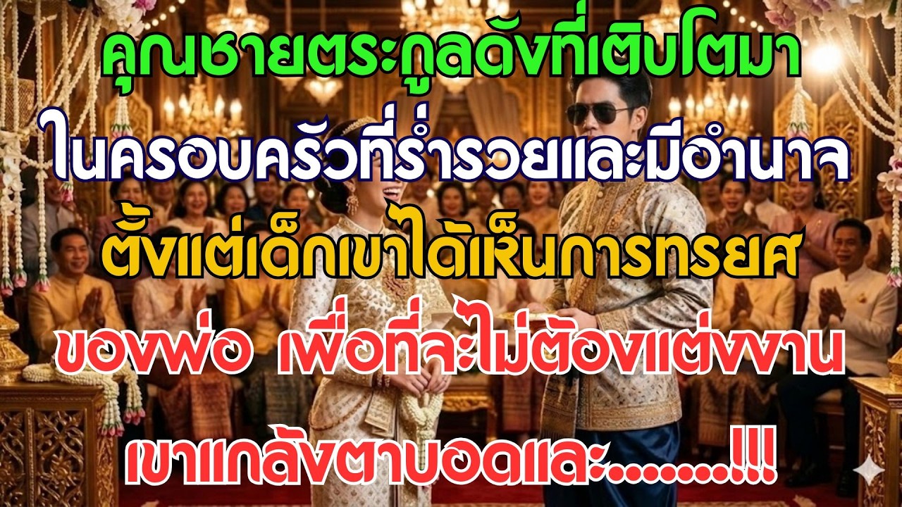 คุณชายใหญ่แกล้งตาบอดบังคับแต่งงาน...