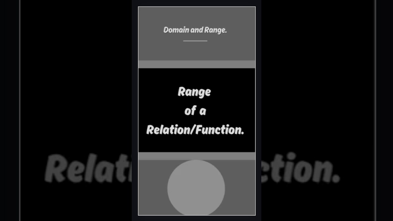 Range of a FunctionRelation
