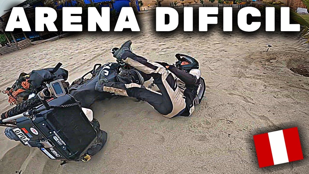 PROBLEMAS en la PLAYA con PABLO IMHOFF 😱VIAJO al AMAZONAS - PERÚ 🇵🇪 /USHUAIA a ALASKA en MOTO/Cap 69