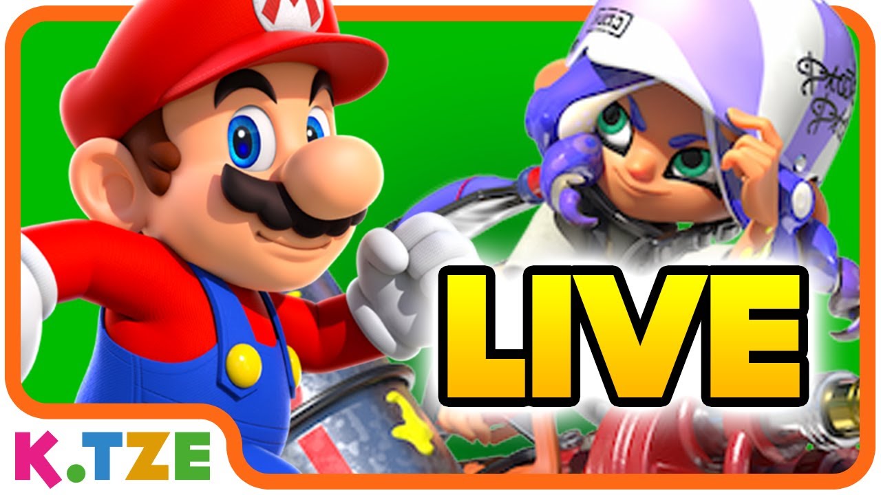 🔴 LIVE! Mario Kart und Splatoon 3 im ersten Winter-Stream!