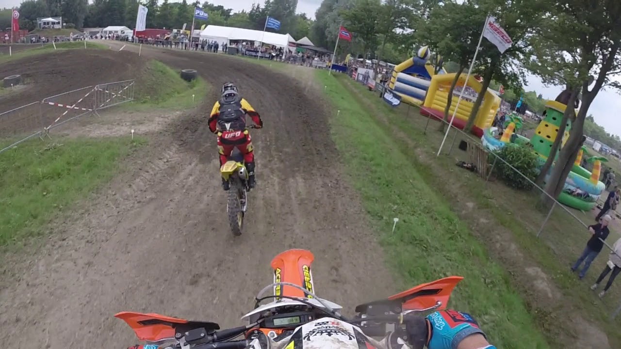 Motocross Nieuw Vennep 2018 hobbyklasse 20-29 KTM EXC250