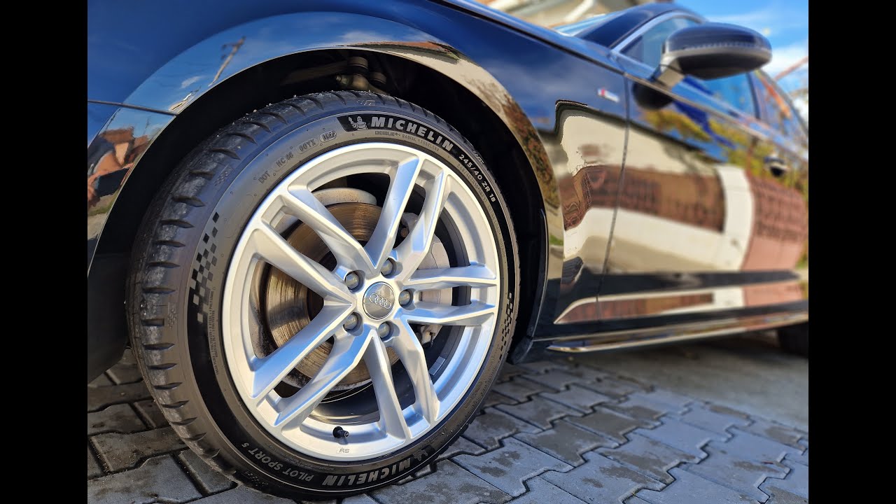 Satisfying Exterior Detailing Audi A4 B9. Deep clean. Amazing result.