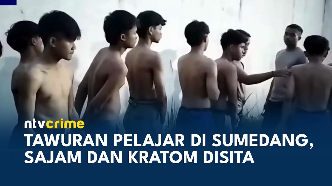 Aksi Tawuran di Sumedang, Polisi Tangkap 12 Pelajar dan Sita Narkoba | NTV CRIME