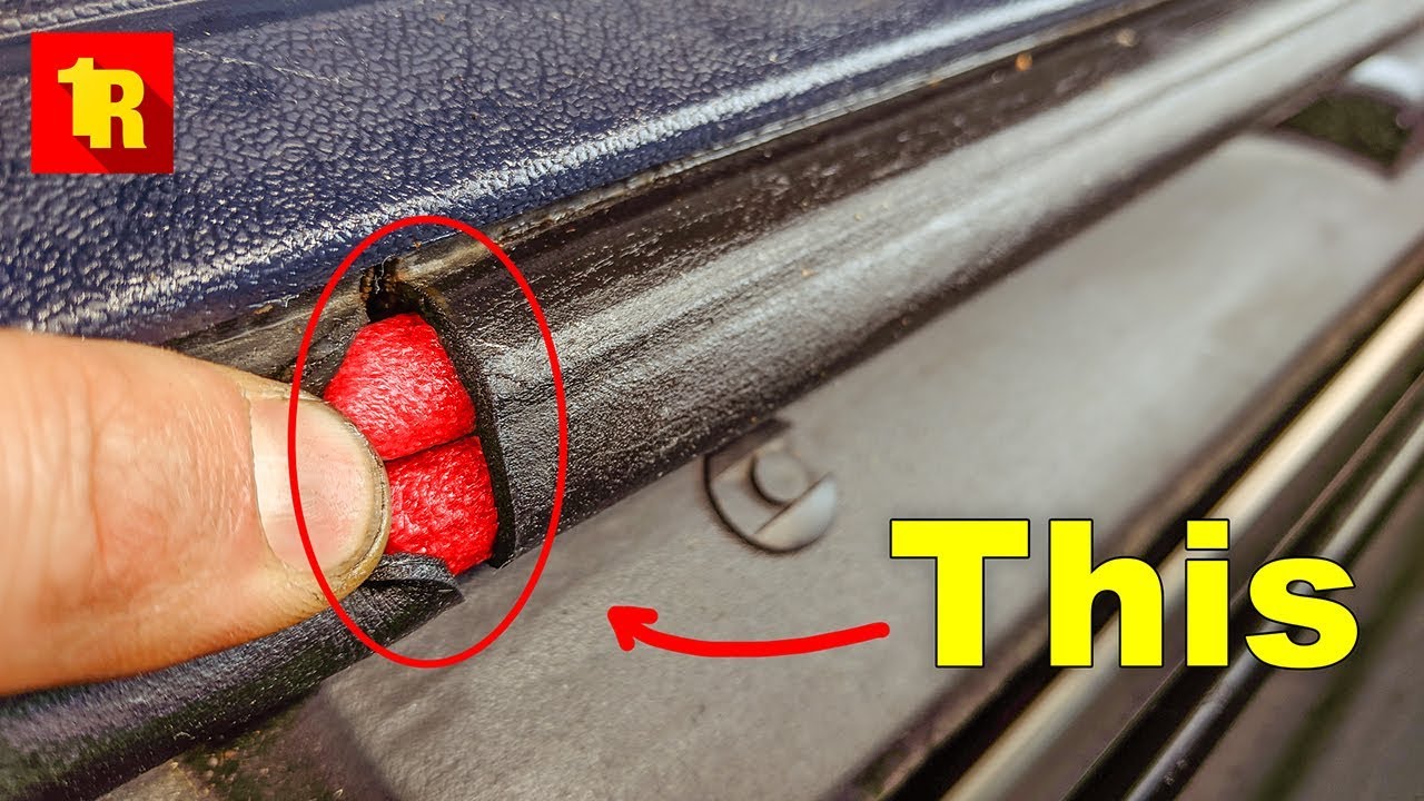 Why You Need To DO THIS TO YOUR CAR'S WEATHERSTRIPPING NOW!