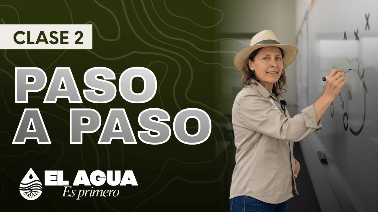 Clase 2: ¿Cómo ordenar el agua en tu rancho paso a paso?