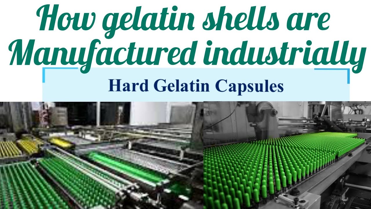 Manufacturing process of Hard Gelatin Capsules, advantages disadvantages, ingredients used
