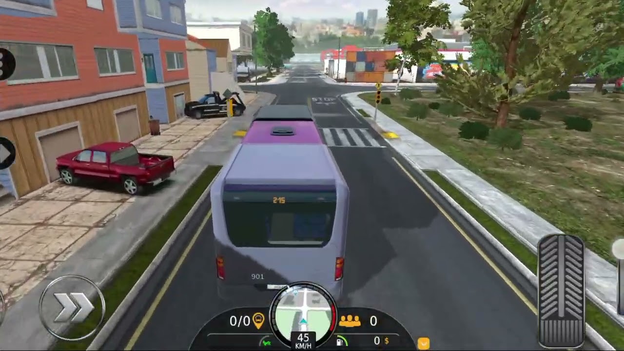 Driving Big Bus in San Francisco | Bus Simulator Game for mobile | 3D bus Simulator Game
