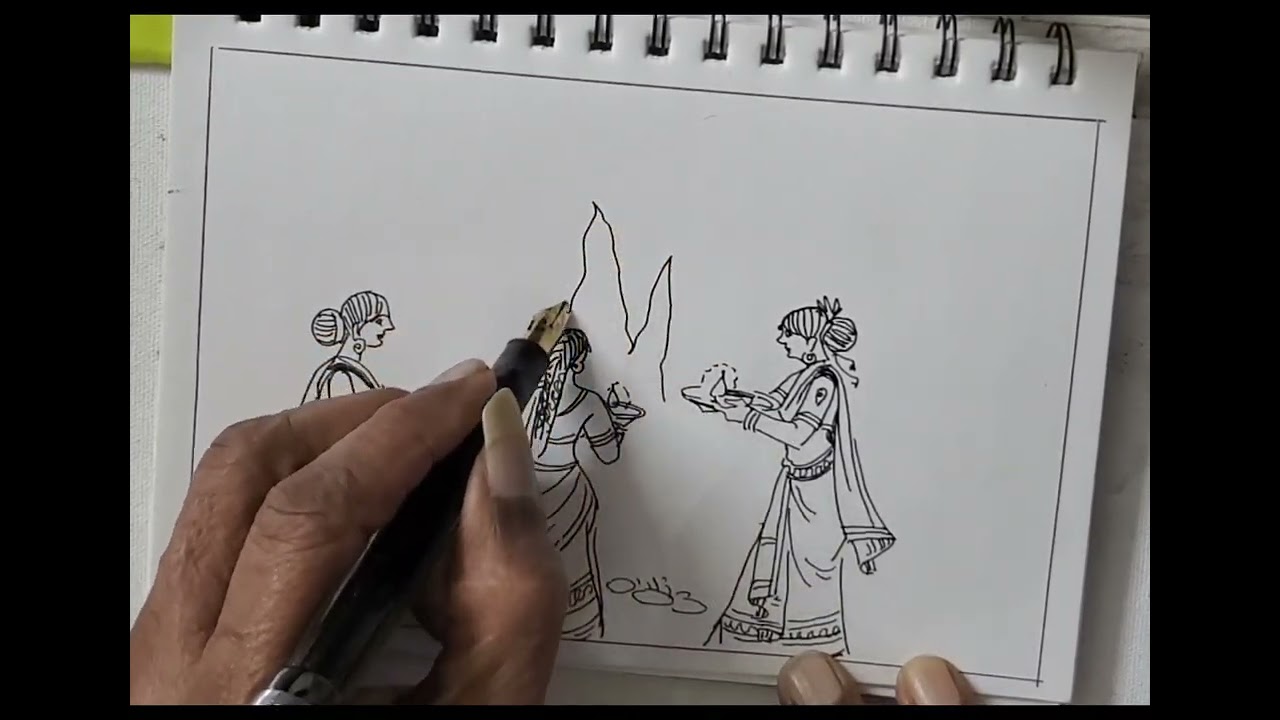 Sketch holi p00jan