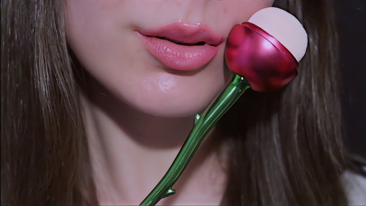 ASMR IN FOCUS 👄 MOUTH SOUNDS MACIOS e DELICADOS + PINCEL NA TELA 🌹 Seu Vídeo FAVORITO de TUC TUC TUC