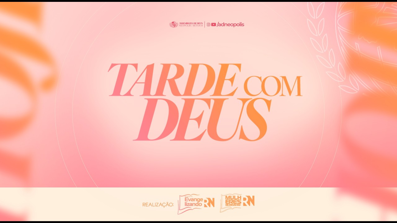 Tarde com Deus  - 18 de Março de 2026 (link 3)