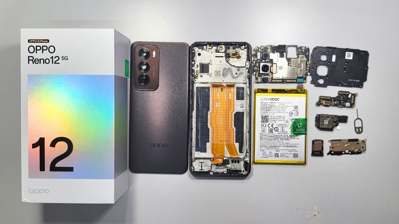 OPPO RENO 12 5G TEARDOWN & DISASSEMBLY !!!