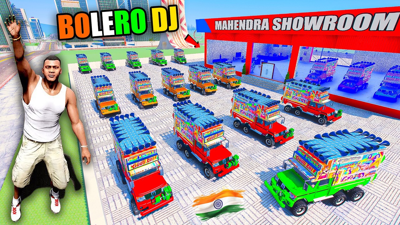 Franklin & Shinchan Open Mahendra Car DJ Showroom in Indian Bike Driving 3D