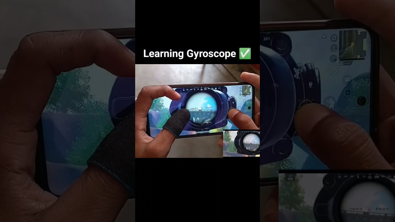 Tips for learn gyroscope in Bgmi/Pubg Mobile #shorts
