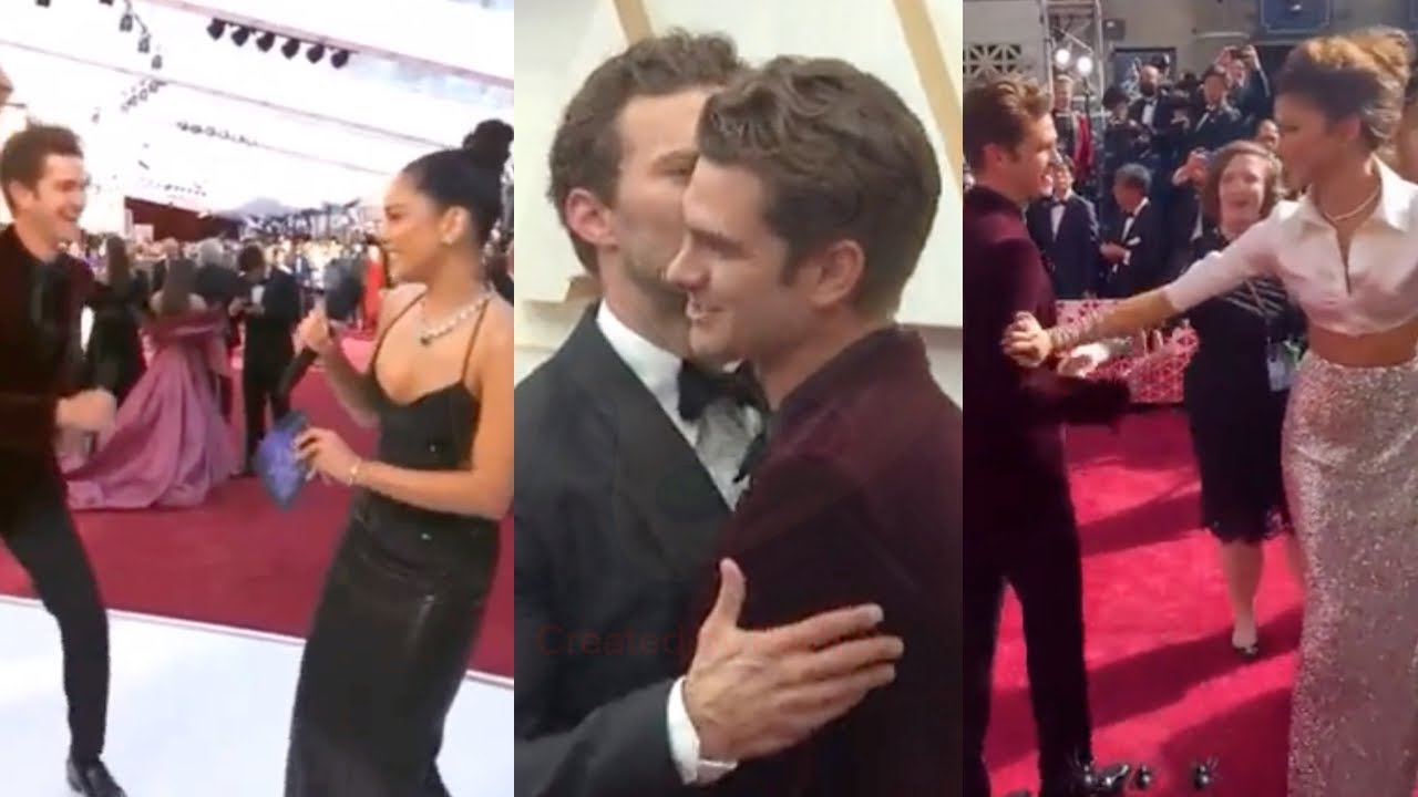 Andrew Garfield's Friendly Run-Ins At 2022 Oscars